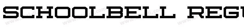 Schoolbell Regular字体转换